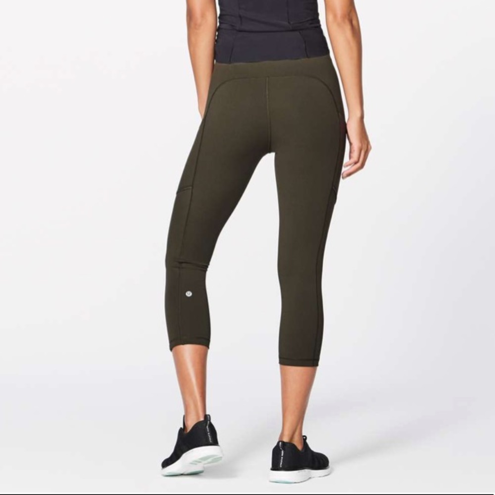 Speed Up Crop 21” (Dark Olive)